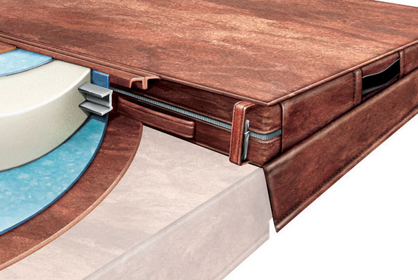 ThermoSpas Cover Cut-Away