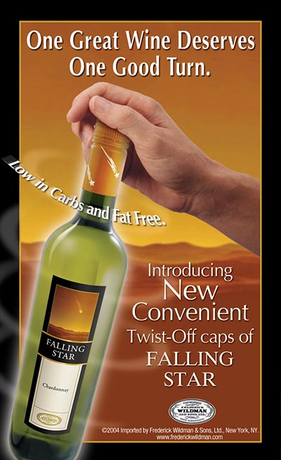 Falling Star Twist Off bottle