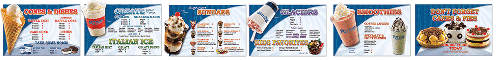 Ritter's Menu Boards for Store Ext.