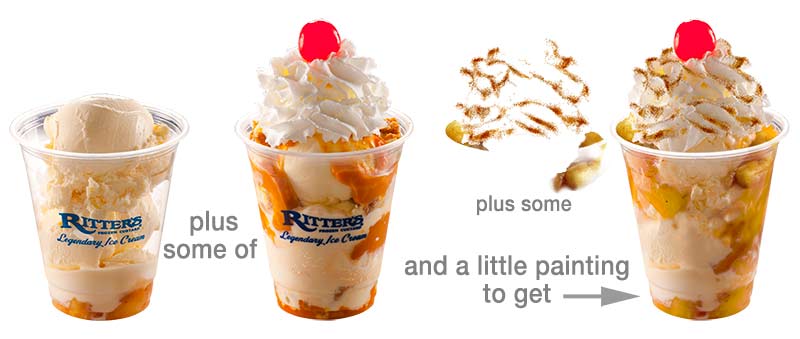 Photomanipulation - Creating a Sundae